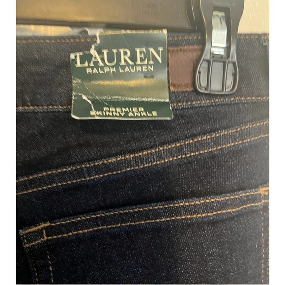 Ralph Lauren Premier Skinny ankle Jeans (NWT) Size 2 - Picture 3 of 4